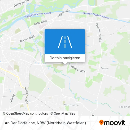 An Der Dorfeiche Karte