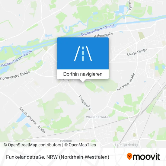 Funkelandstraße Karte