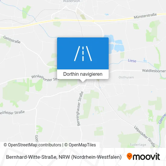 Bernhard-Witte-Straße Karte