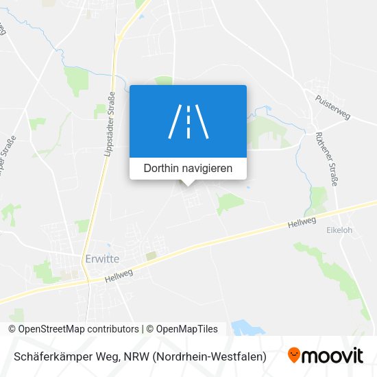 Schäferkämper Weg Karte