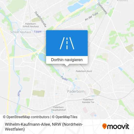 Wilhelm-Kaufmann-Allee Karte