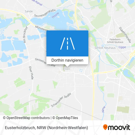 Eusterholzbruch Karte