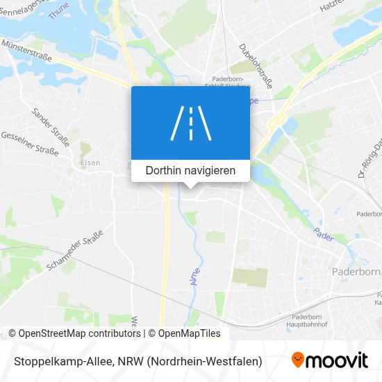 Stoppelkamp-Allee Karte