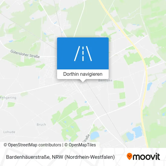 Bardenhäuerstraße Karte