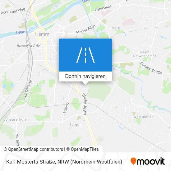 Karl-Mosterts-Straße Karte