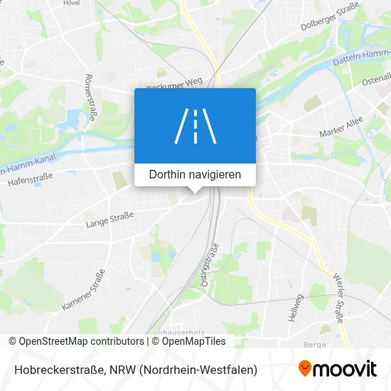Hobreckerstraße Karte