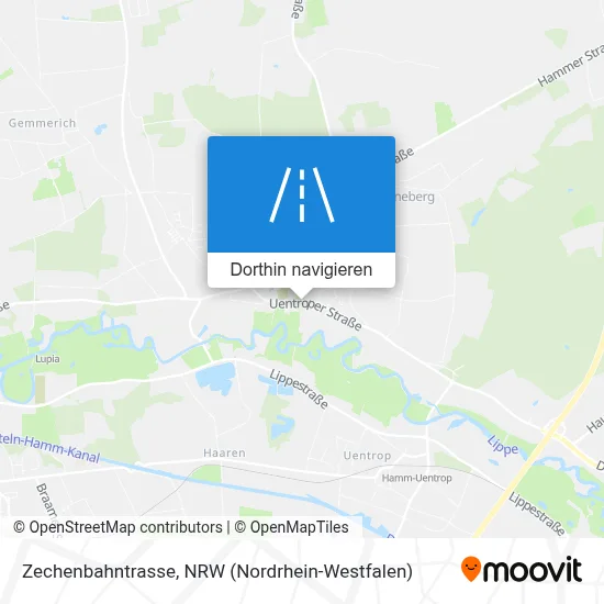 Zechenbahntrasse Karte