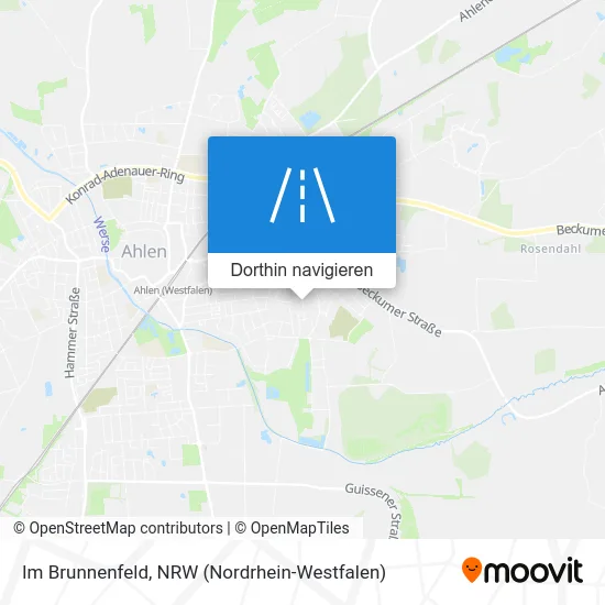 Im Brunnenfeld Karte