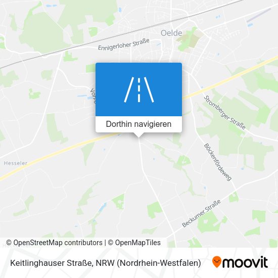Keitlinghauser Straße Karte