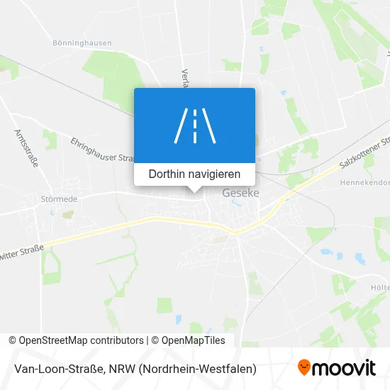 Van-Loon-Straße Karte
