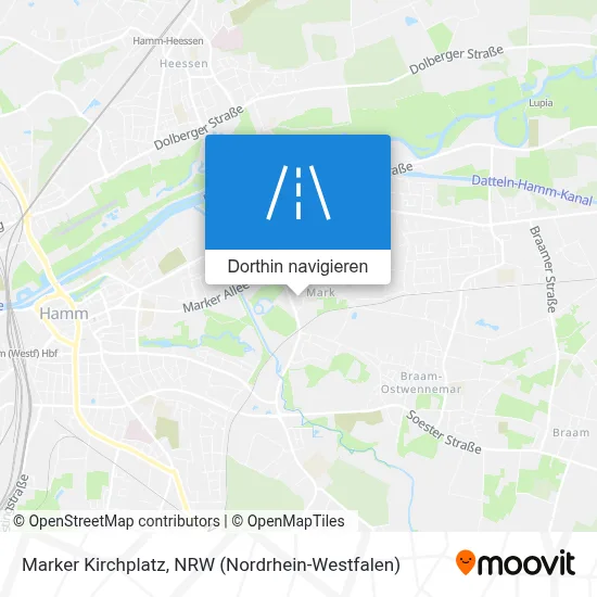 Marker Kirchplatz Karte