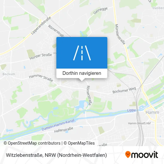 Witzlebenstraße Karte