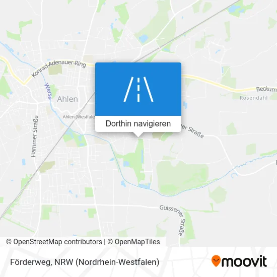Förderweg Karte