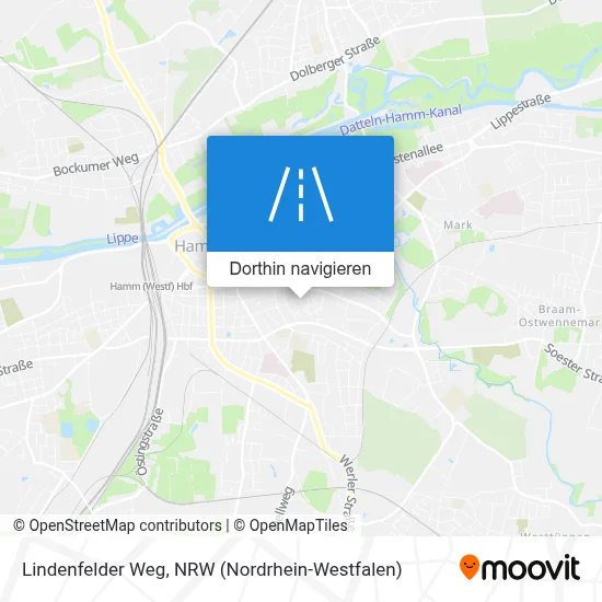 Lindenfelder Weg Karte