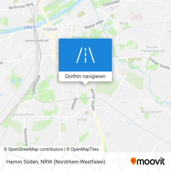 Hamm Süden Karte