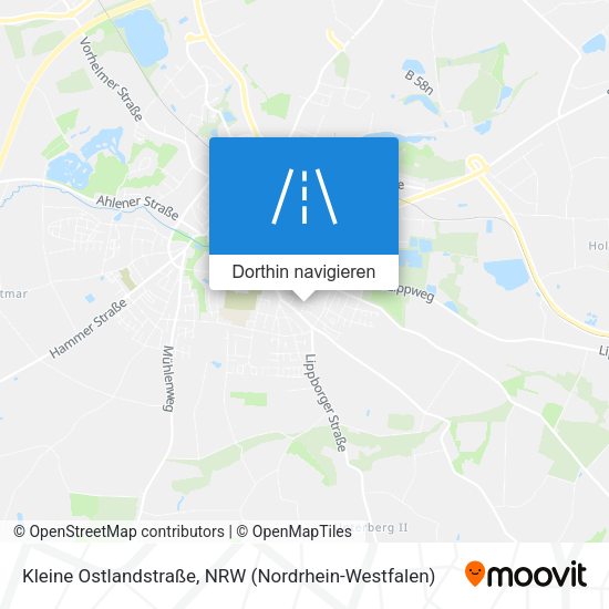 Kleine Ostlandstraße Karte