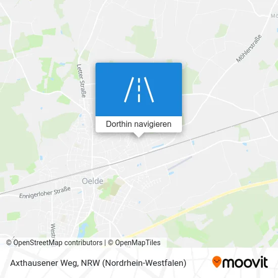 Axthausener Weg Karte
