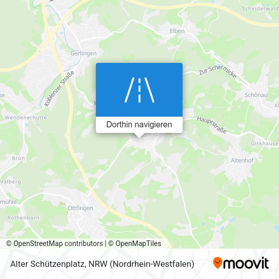 Alter Schützenplatz Karte