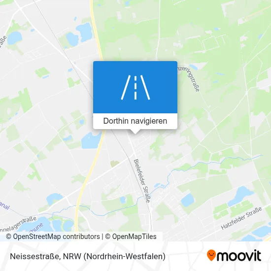 Neissestraße Karte