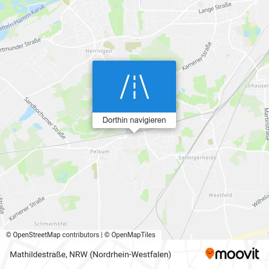 Mathildestraße Karte