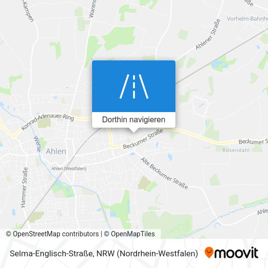 Selma-Englisch-Straße Karte
