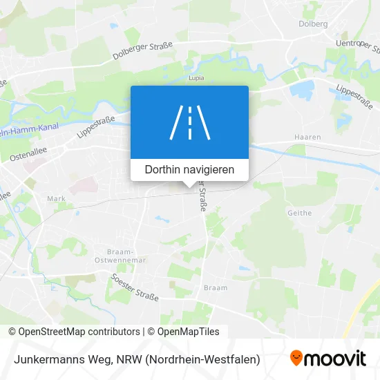 Junkermanns Weg Karte