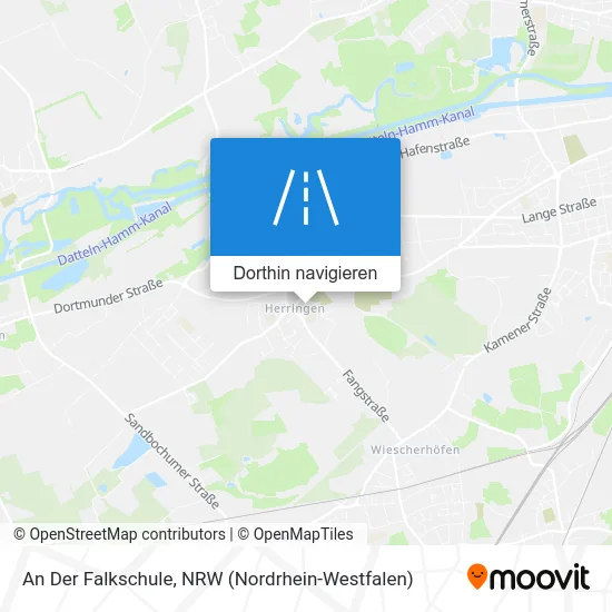 An Der Falkschule Karte