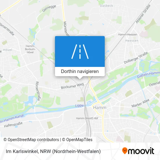 Im Karlswinkel Karte
