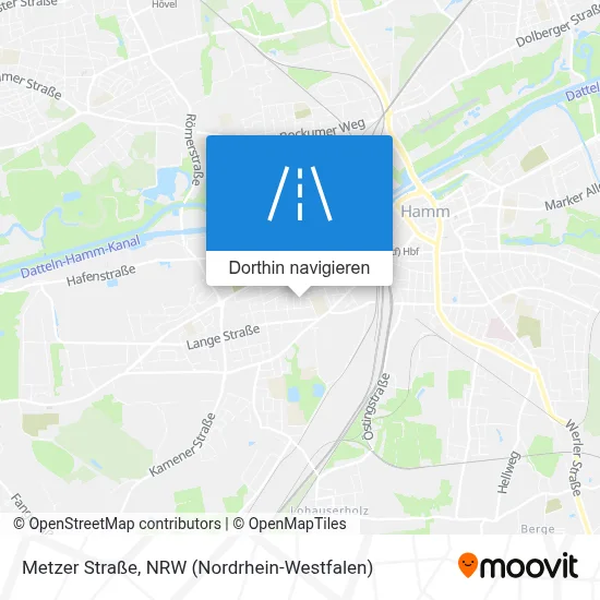 Metzer Straße Karte