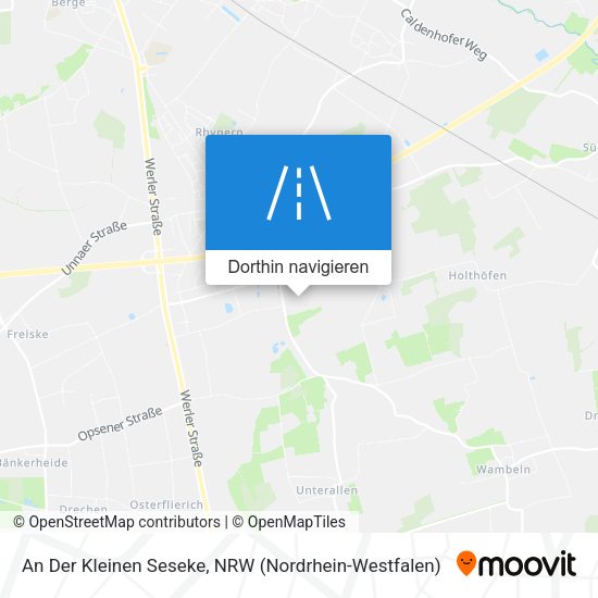 An Der Kleinen Seseke Karte