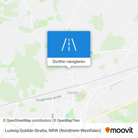 Ludwig-Quidde-Straße Karte