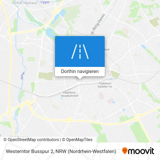 Westerntor Busspur 2 Karte