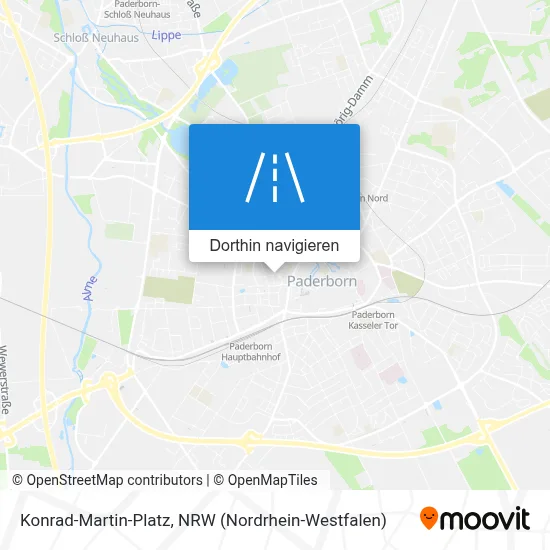 Konrad-Martin-Platz Karte