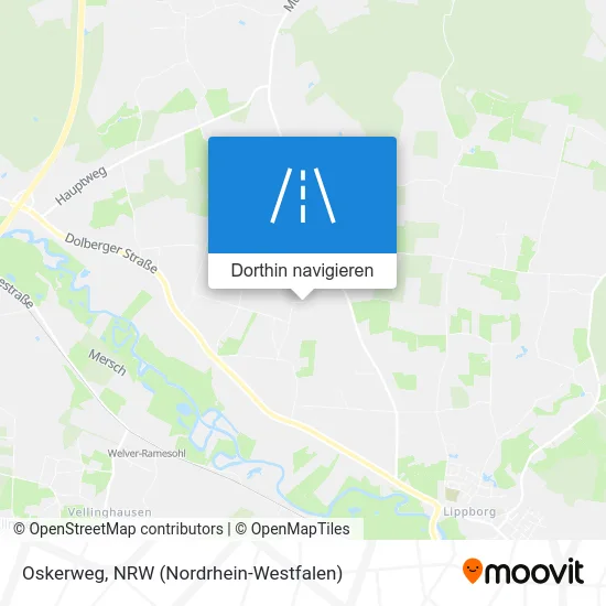 Oskerweg Karte