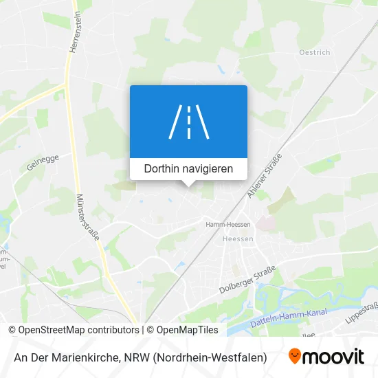 An Der Marienkirche Karte