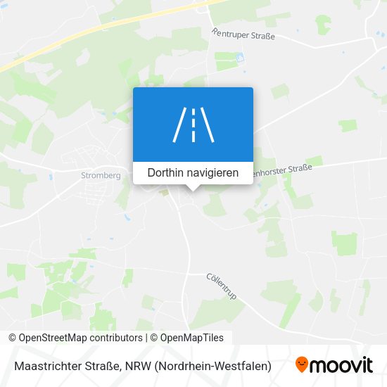 Maastrichter Straße Karte