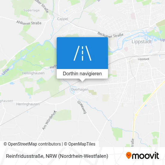 Reinfridusstraße Karte