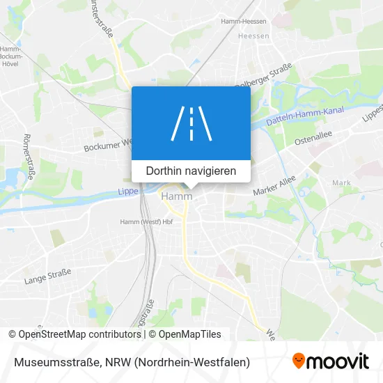 Museumsstraße Karte