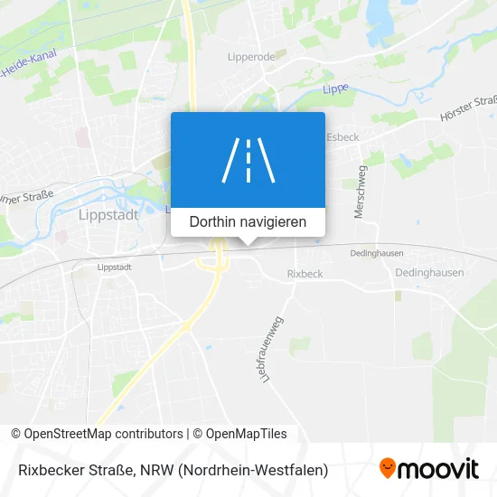 Rixbecker Straße Karte