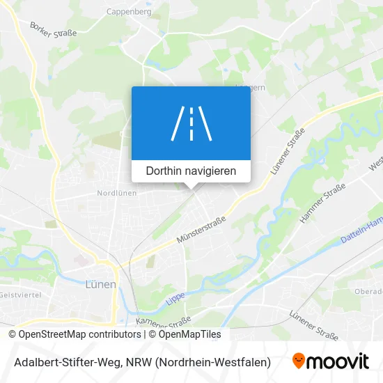 Adalbert-Stifter-Weg Karte