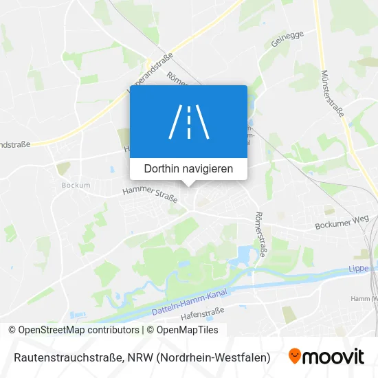 Rautenstrauchstraße Karte