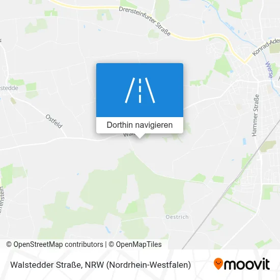 Walstedder Straße Karte