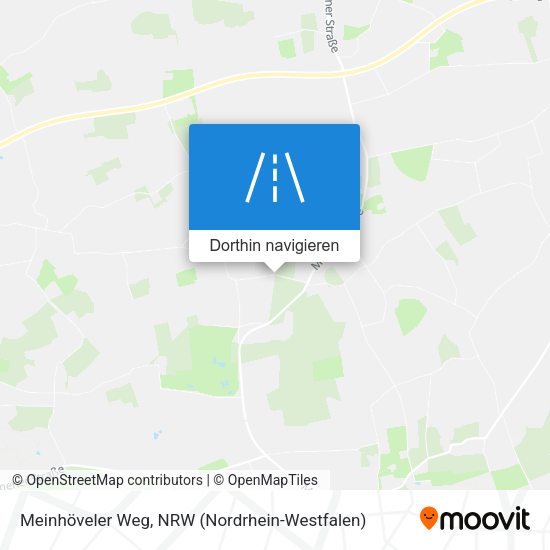 Meinhöveler Weg Karte