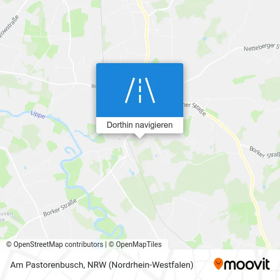 Am Pastorenbusch Karte