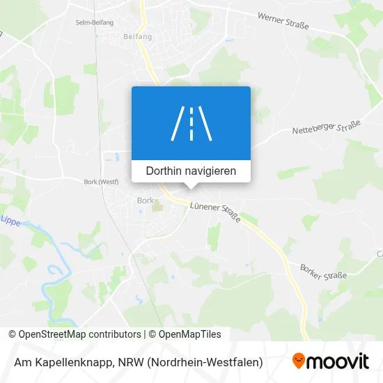 Am Kapellenknapp Karte