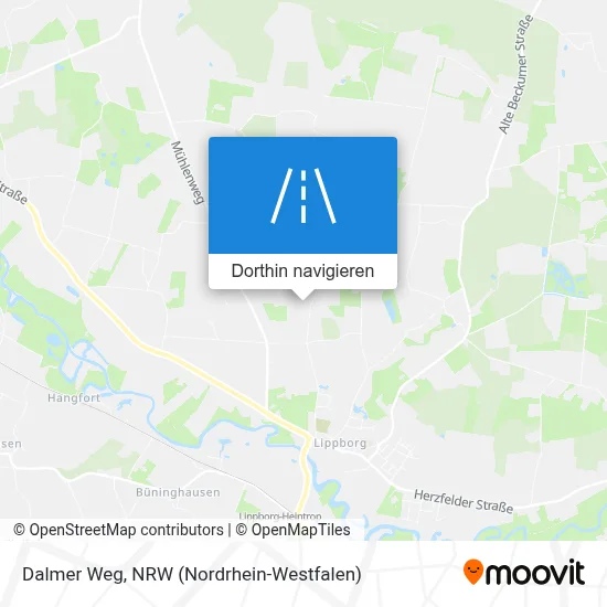 Dalmer Weg Karte