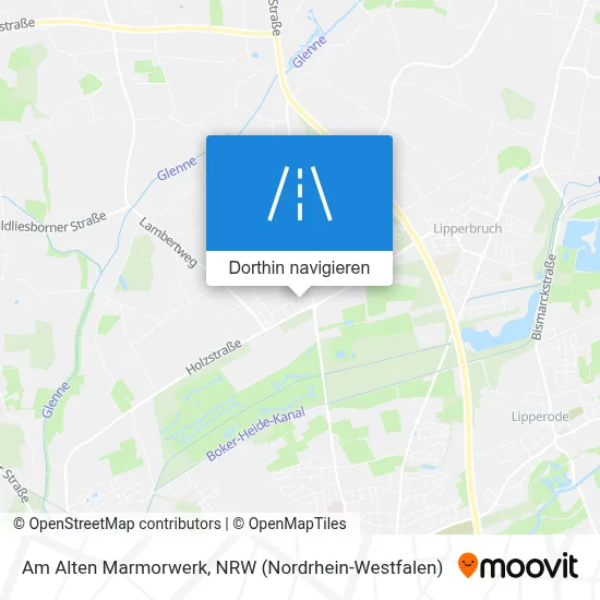 Am Alten Marmorwerk Karte