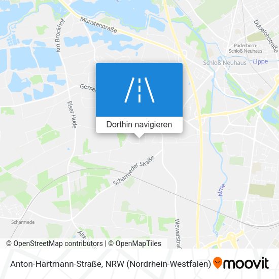 Anton-Hartmann-Straße Karte