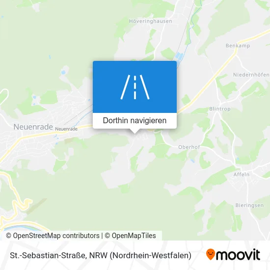 St.-Sebastian-Straße Karte