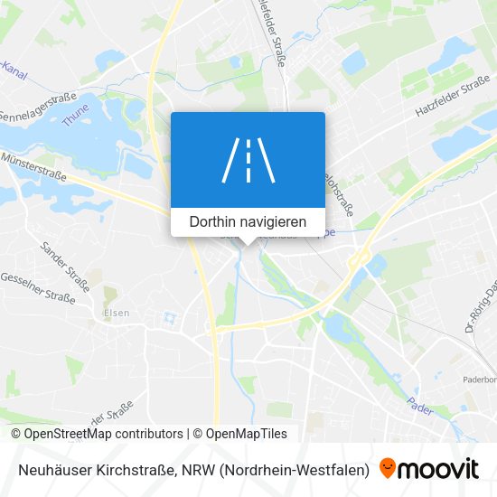 Neuhäuser Kirchstraße Karte